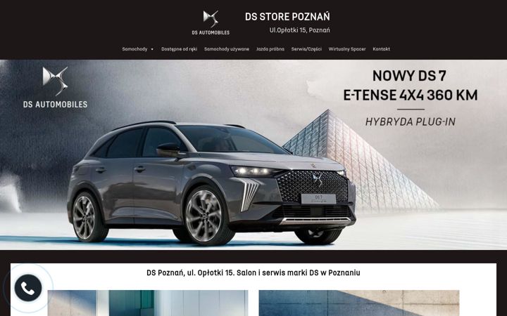 Captura de ecrã de dspoznan.pl