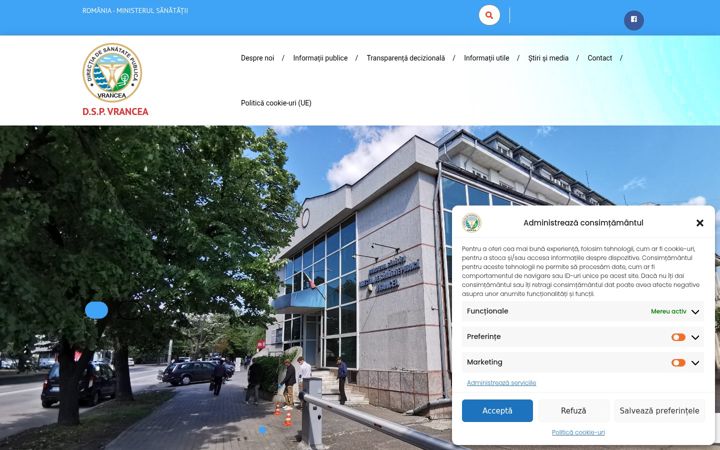Képernyőkép: dspvn.ro