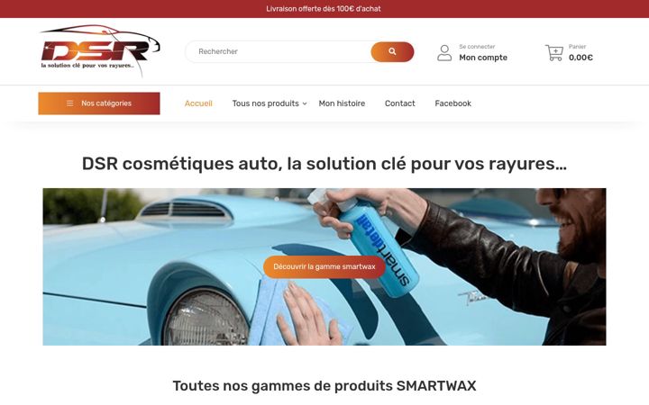Snímek obrazovky dsr-cosmetiques-auto.fr