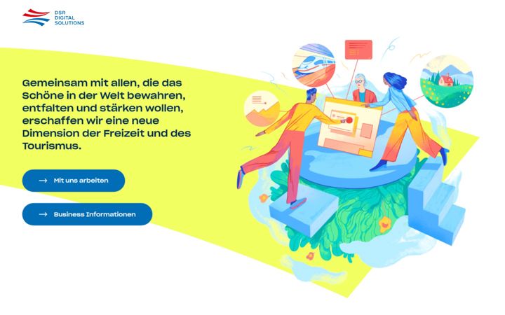 Screenshot of dsr-digital.com