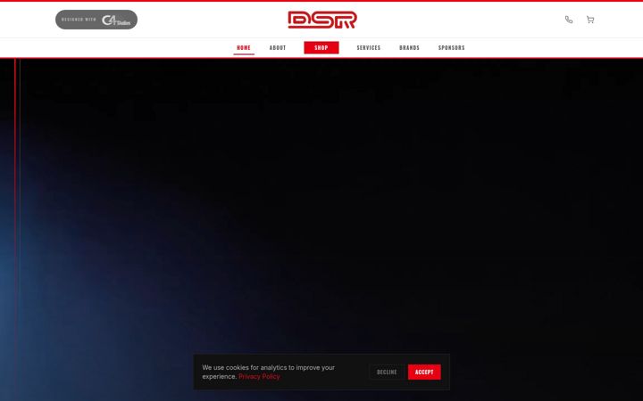 Capture d'écran de dsracingkarts.com.au