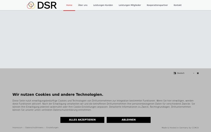 Screenshot of dsring.de