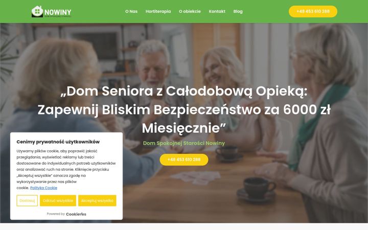 Captura de ecrã de dss-nowiny.pl