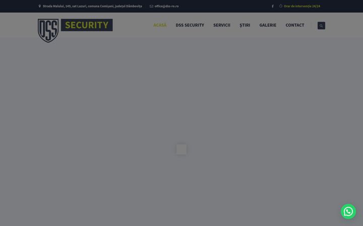 Screenshot of dss-ro.ro