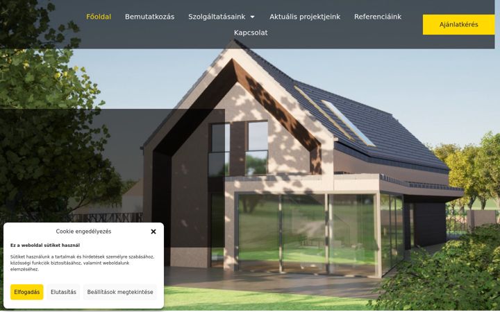 Screenshot von dssconstruct.hu