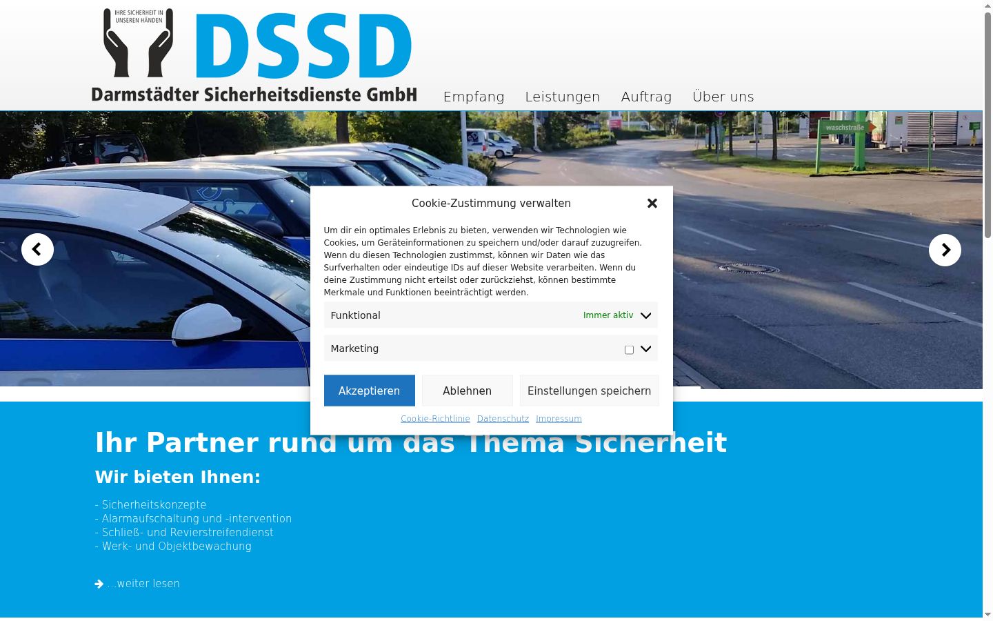 Screenshot tal-banner tal-kunsens muri qabel kwalunkwe interazzjoni