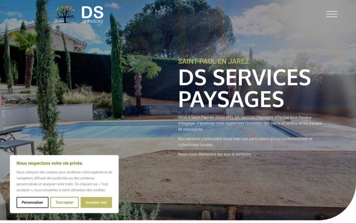 Screenshot of dsservicespaysages.fr