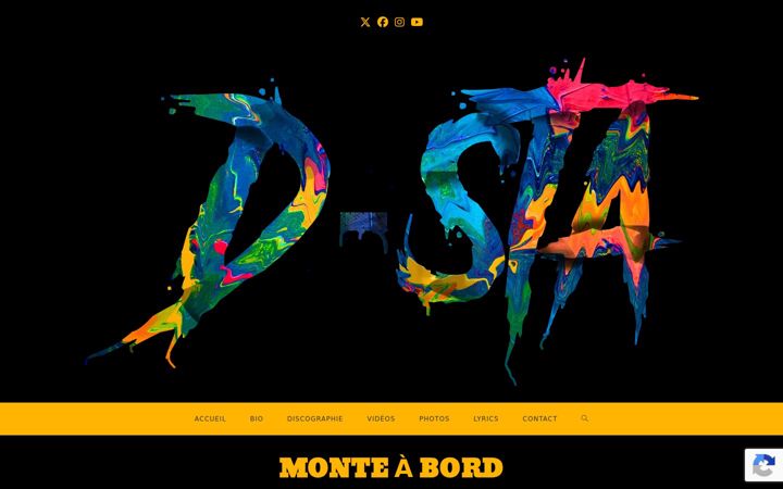 Screenshot of dsta.fr