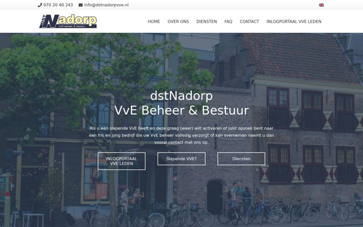 Screenshot di dstnadorpvve.nl