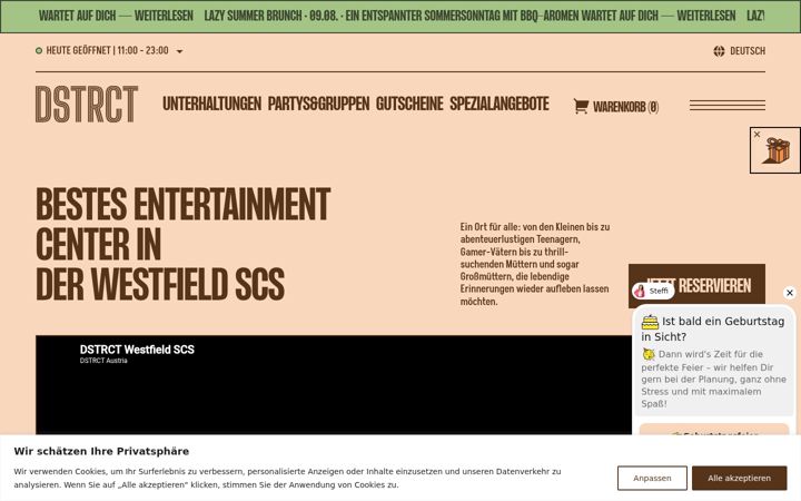 Screenshot von dstrct.at