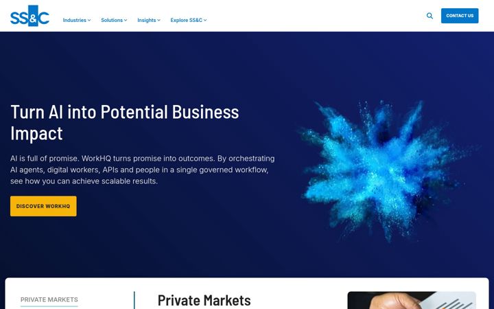 Screenshot of dstsystems.com