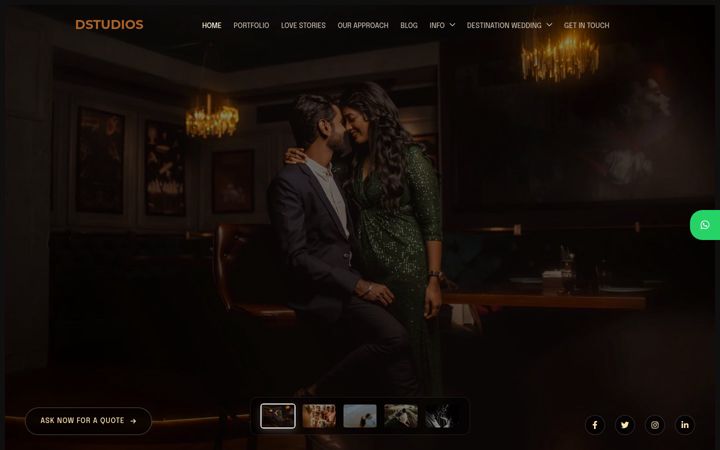 Screenshot of dstudios.in