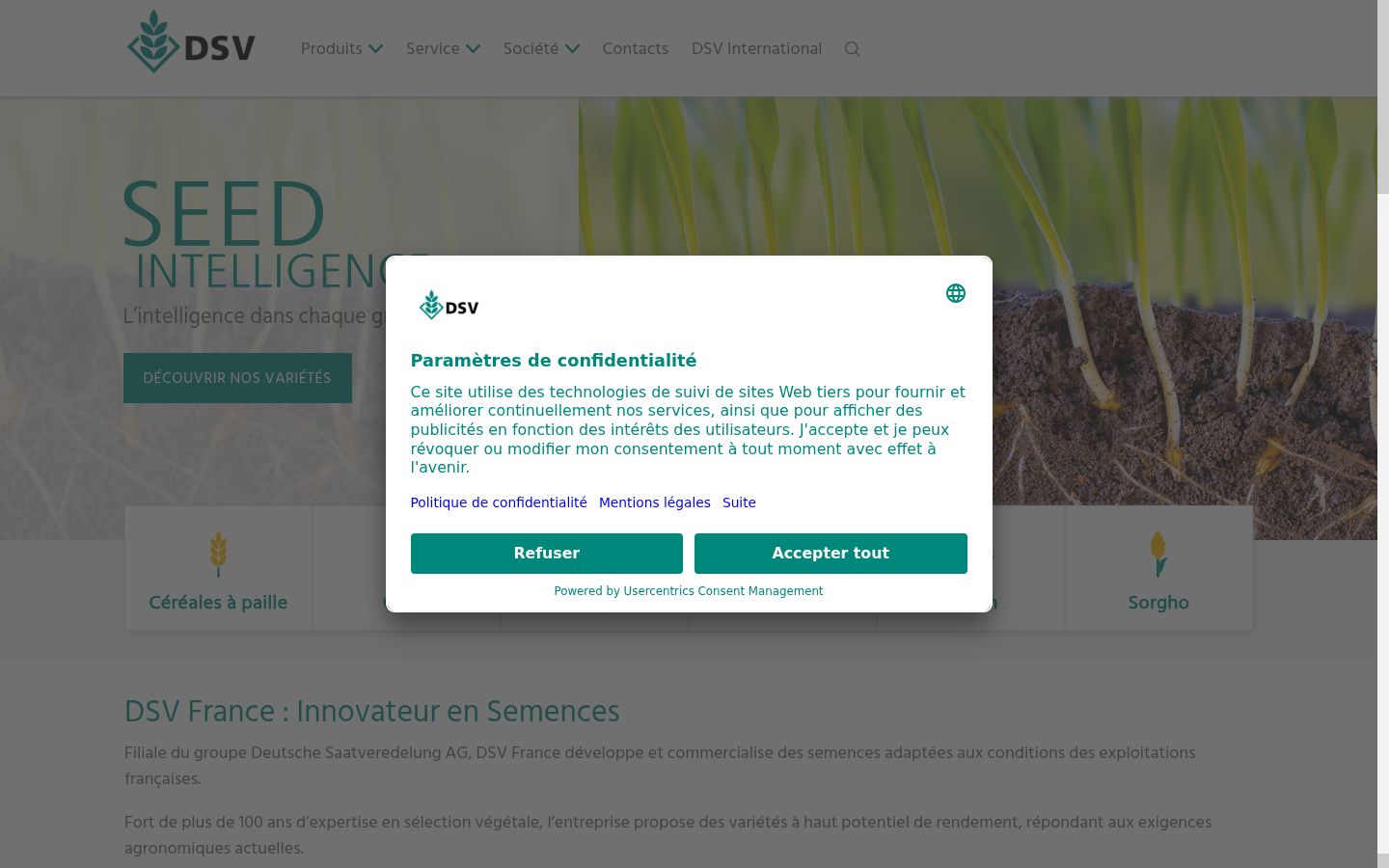 Screenshot tal-banner tal-kunsens muri qabel kwalunkwe interazzjoni