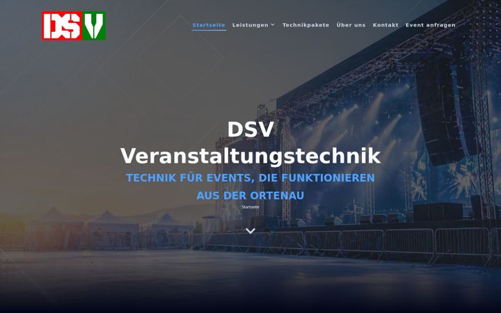 Screenshot of dsv-vt.de