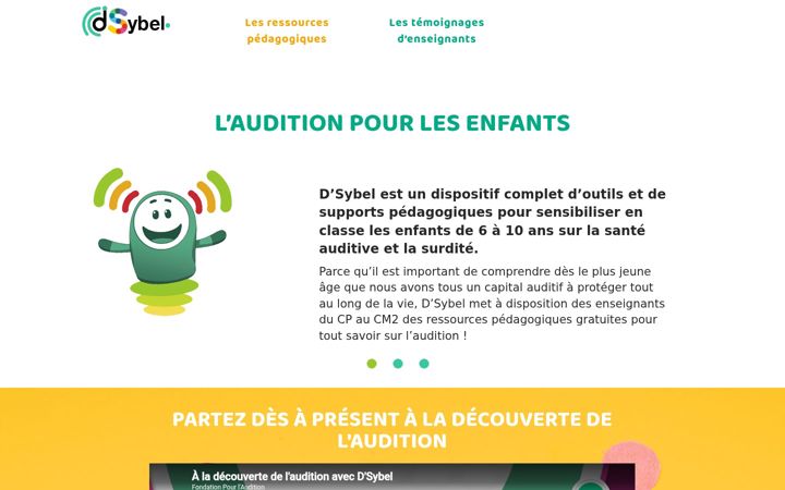 Screenshot of dsybel.fr