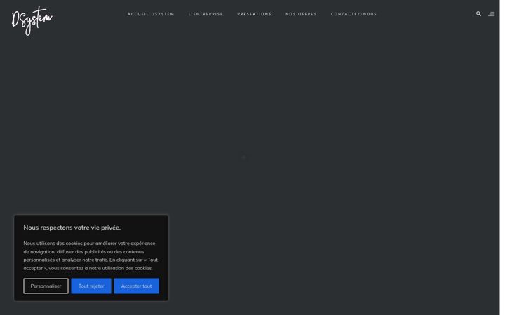 Screenshot of dsystem.fr