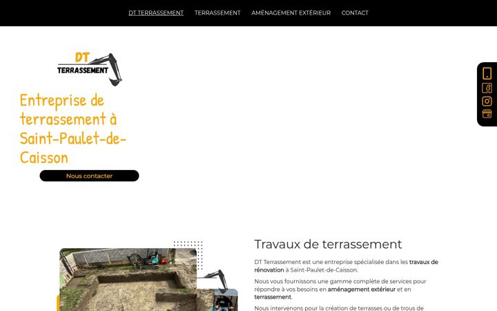 Screenshot of dt-terrassement-84.fr