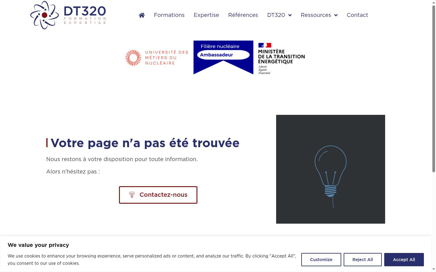 Screenshot tal-banner tal-kunsens muri qabel kwalunkwe interazzjoni