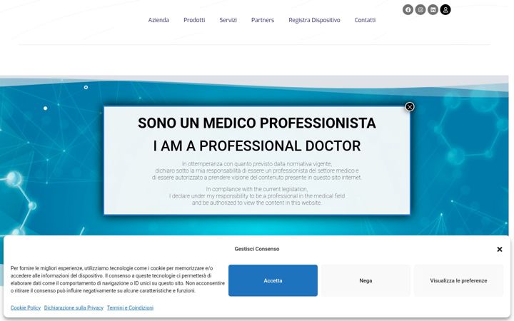 Skærmbillede af dtamedical.it