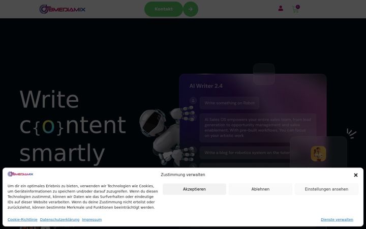 Screenshot of dtbmediamix.de