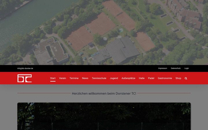 Screenshot of dtc-dorsten.de