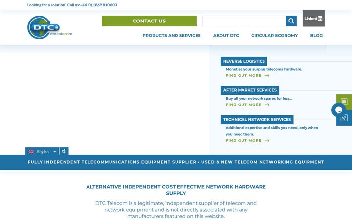 Screenshot stránky dtc-telecom.co.uk