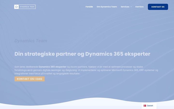 Screenshot του dteam.dk