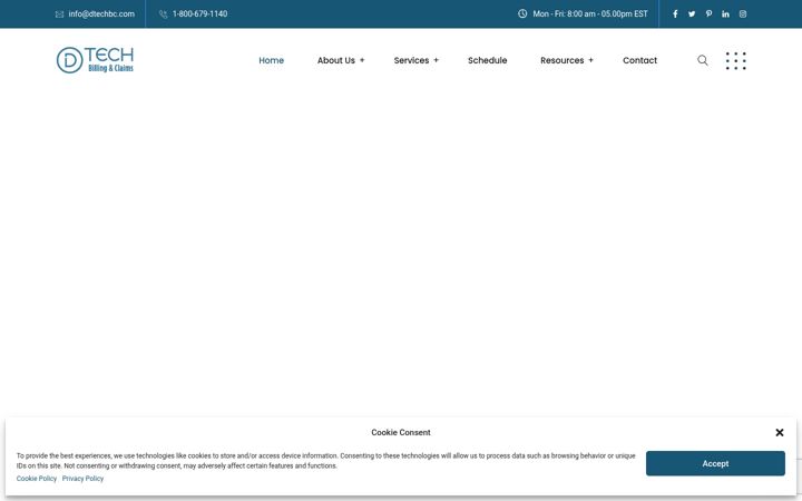 Screenshot of dtechbc.com