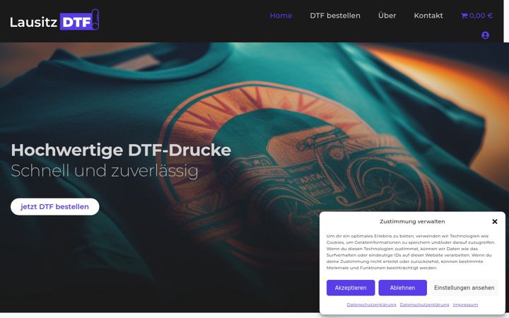 Screenshot of dtf-lausitz.de