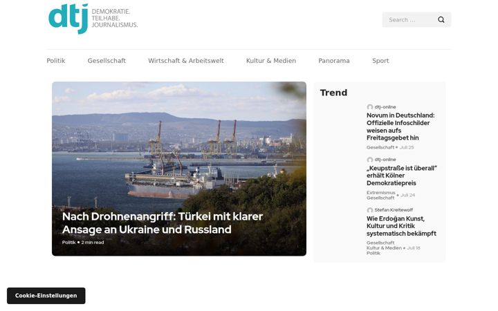 Screenshot of dtj-online.de