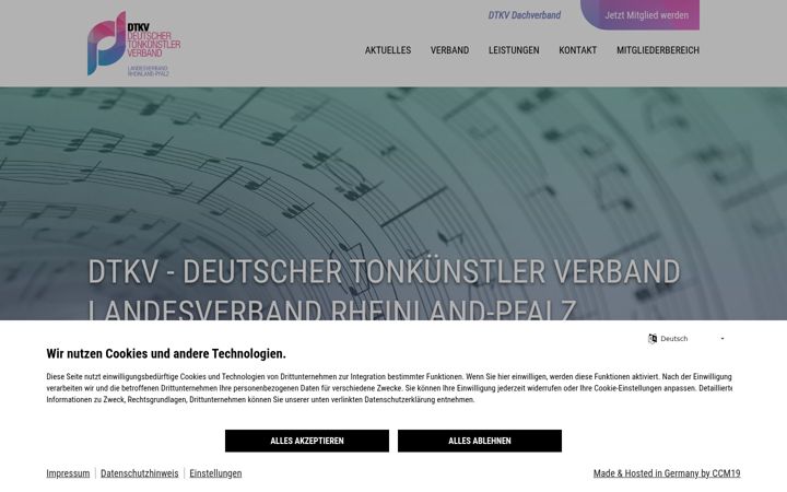 Screenshot of dtkv-rlp.de