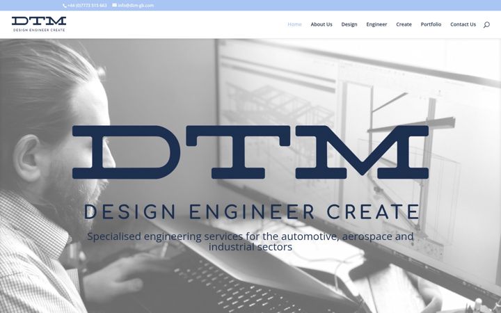 Screenshot of dtm-gb.com