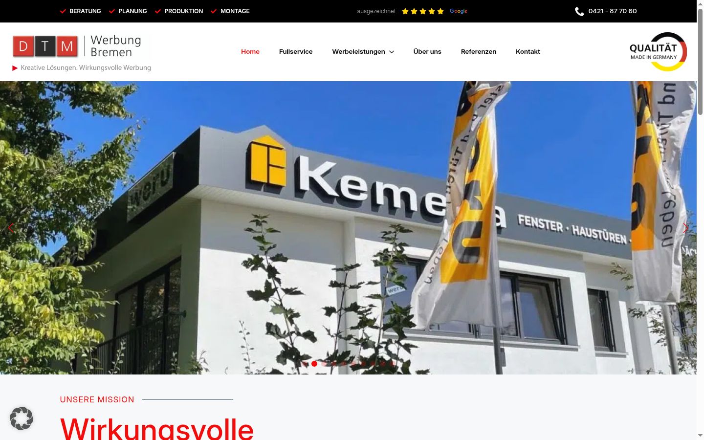 Screenshot des Einwilligungsbanners vor jeglicher Interaktion