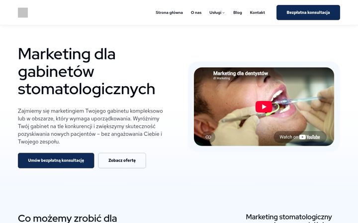 Skærmbillede af dtmarketing.pl