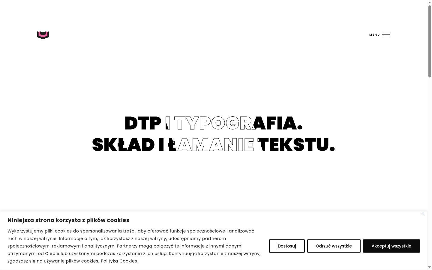Captura de pantalla del banner de consentimiento mostrado antes de cualquier interacción