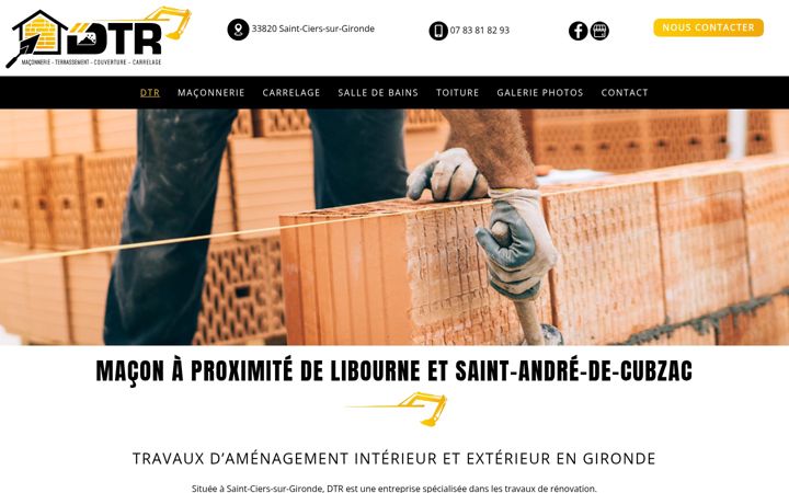 Screenshot of dtr-maconneriesalledebains.fr