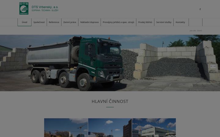 Snímek obrazovky dts-as.cz