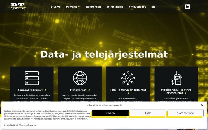 Screenshot di dtsystems.fi