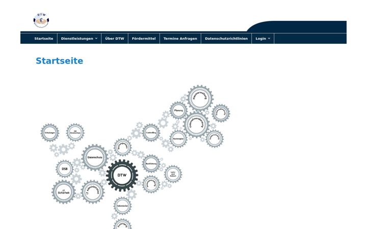 Screenshot di dtw-dienstleistungen.de