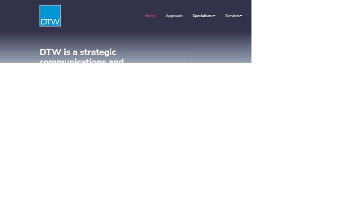 Екранна снимка на dtw.co.uk