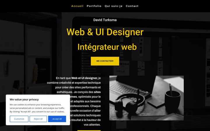 Captura de pantalla de dtwebdesign.net