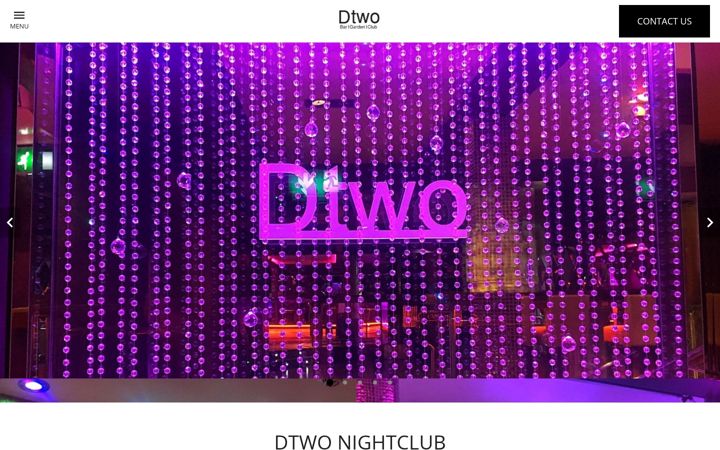 Screenshot of dtwonightclub.com