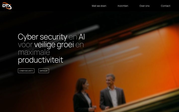 Screenshot di dtx.nl