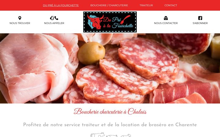 Screenshot of du-pre-a-la-fourchette.fr