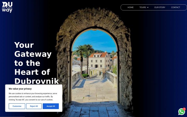 Screenshot of du-way.com