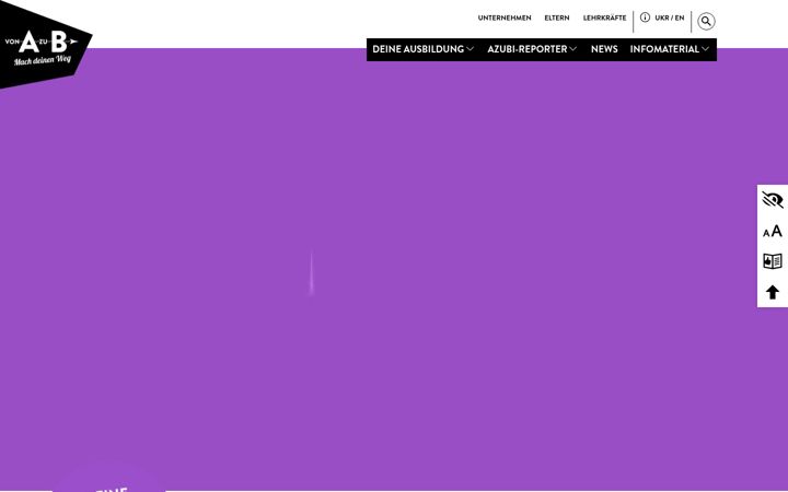 Screenshot ta' dualeausbildung-hessen.de