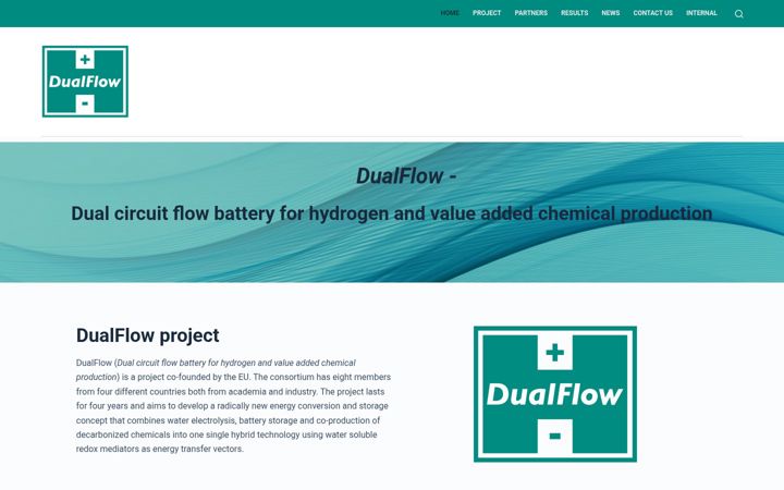 Posnetek zaslona dualflow.eu