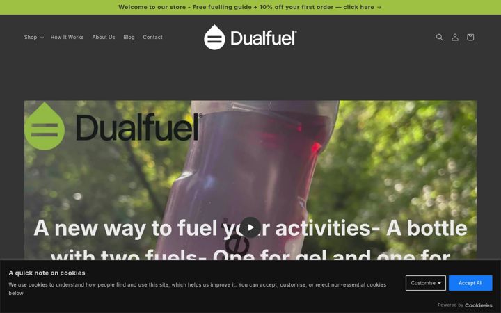 Screenshot stránky dualfuel.uk