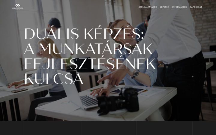 Screenshot von dualkepzes.hu