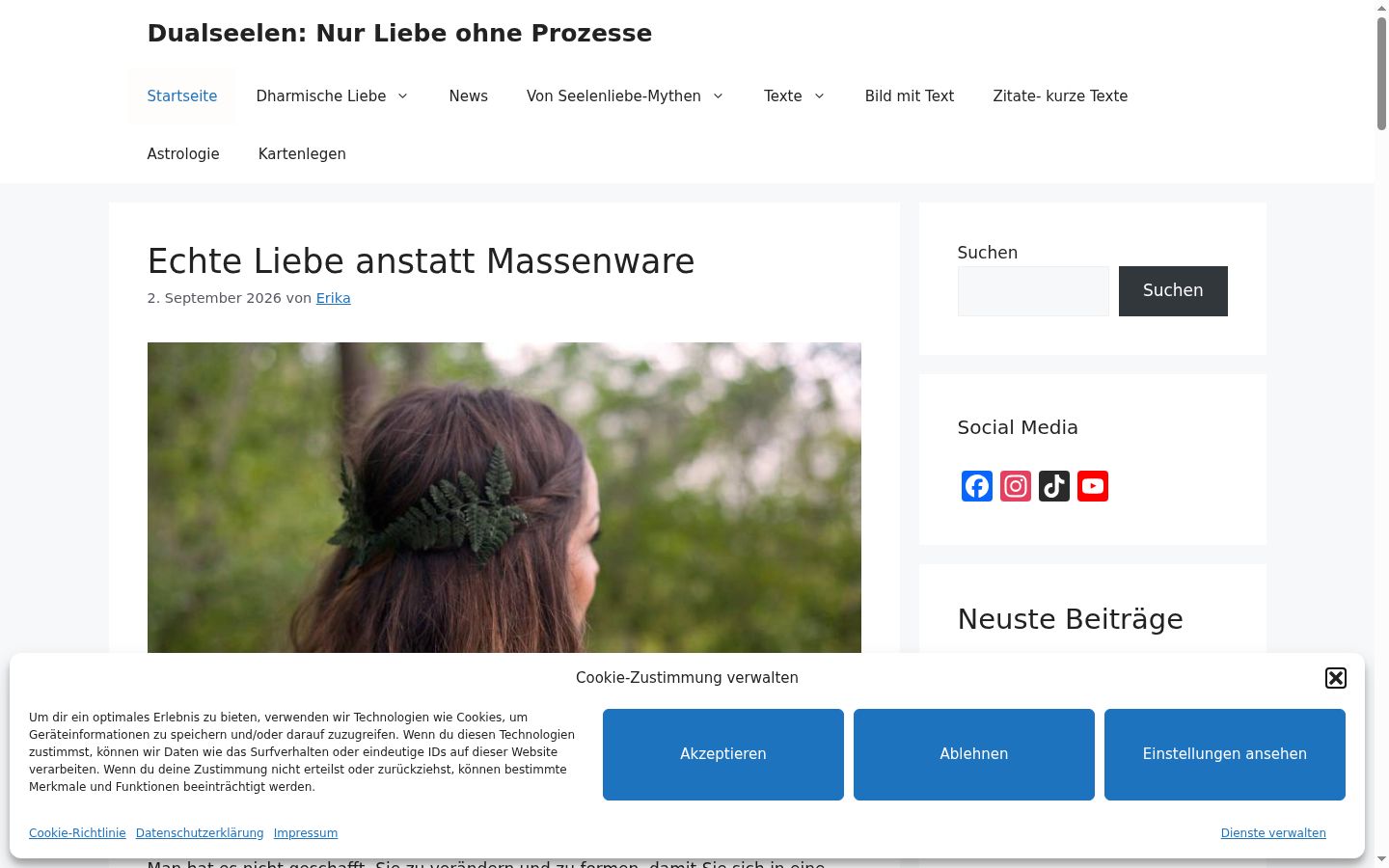 Sutikimo reklamjuostės, rodytos prieš bet kokią sąveiką, ekrano kopija